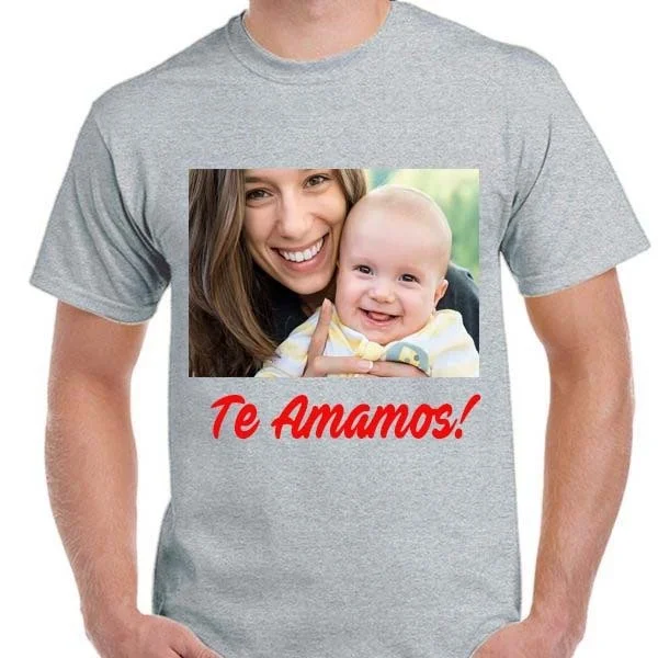 Remera personalizada girs con foto